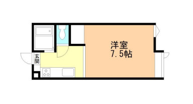 ココロハイツの間取り