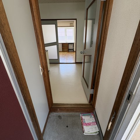 ココロハイツの玄関
