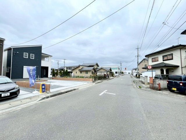 長野合戦場第１の前面道路含む現地写真