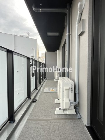 ジャコワ日本橋中洲のバルコニー