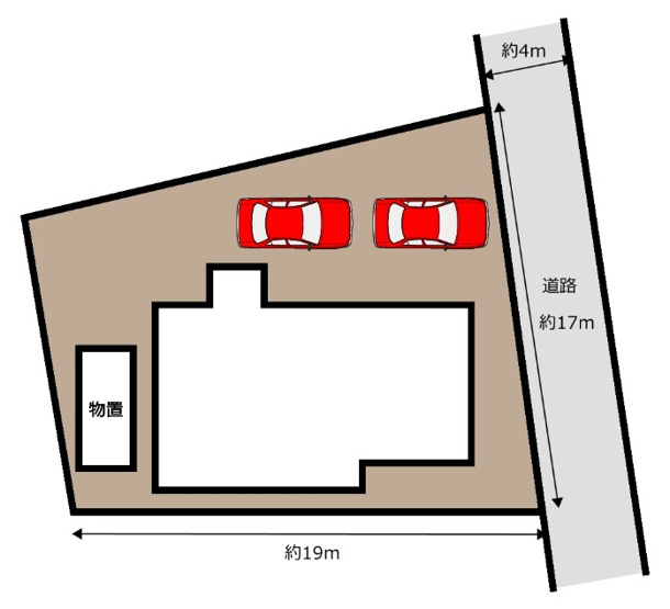 【区画図】 | 富士市原田　中古戸建て　全1棟