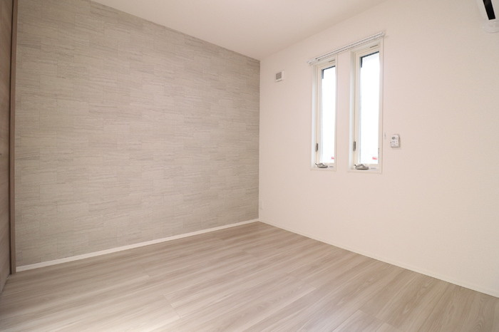 さいたま市浦和区針ヶ谷１丁目のアパートの寝室