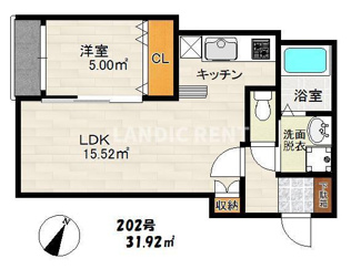 【間取り】 | セジュール壱番館