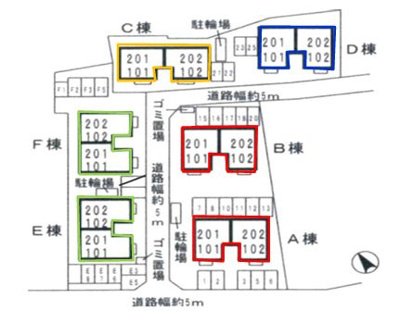 【区画図】 | セジュール又巳