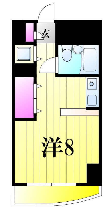シャスタビル2の間取り