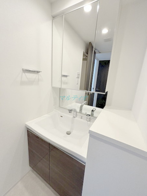 【洗面所】 | ルフレプレミアム町屋 | 洗面台