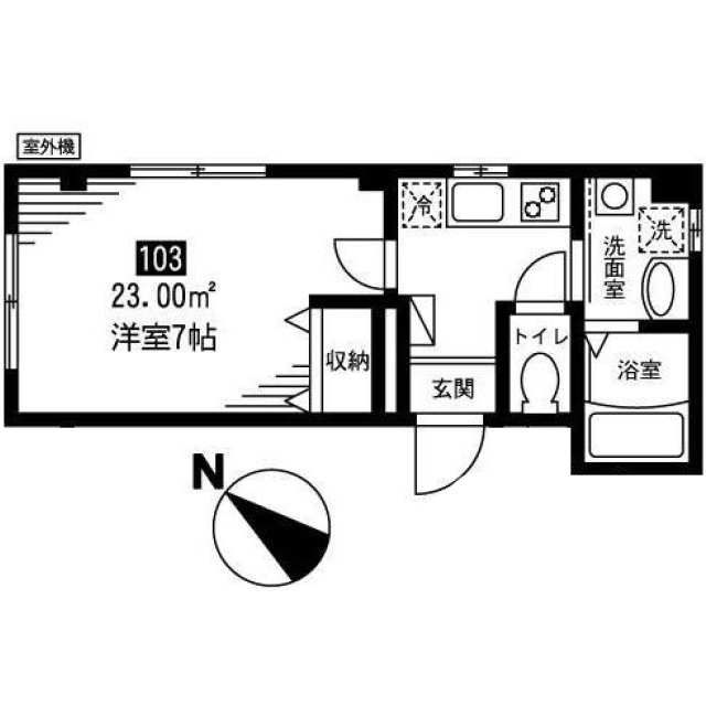 エーアスト　ケイ　ハウスの間取り