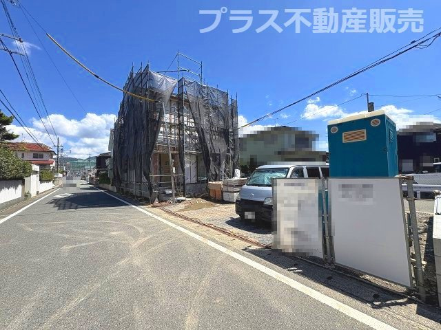 【外観】 | 糟屋郡志免町田富4丁目6期　1号棟（全1棟）【仲介手数料無料・0円】 | 建築中の物件は、お近くのモデルハウスも一緒にご覧頂けます。