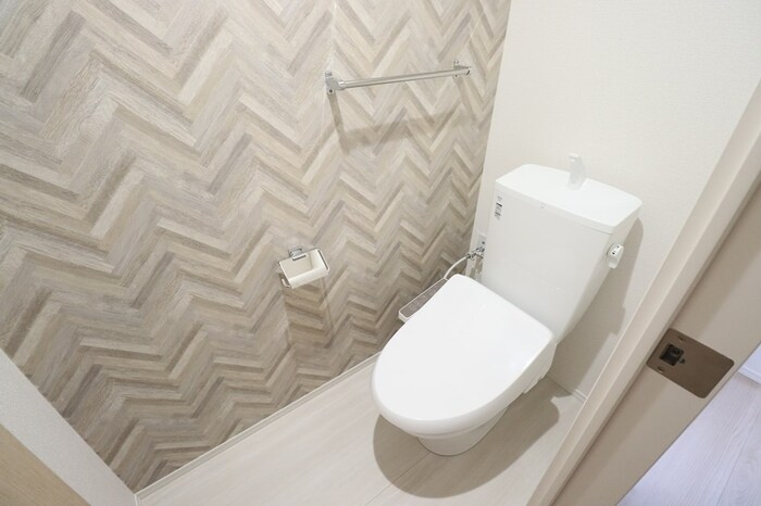 プラデーラのトイレ|清潔感のあるトイレです