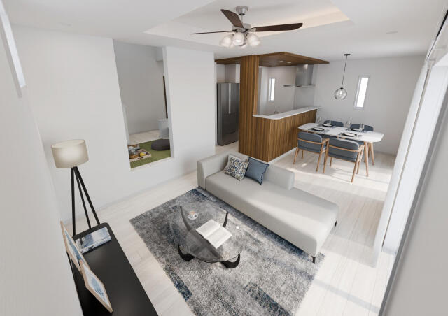 ブルーミングガーデン　市川市宮久保４丁目１棟／１期１号棟のその他|CGパース