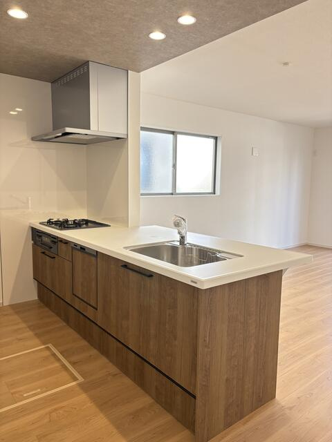 市川市東菅野　新築　室内完成しましたのキッチン