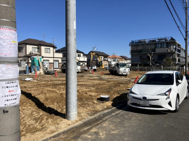 ブルーミングガーデン　松戸市小金原５丁目９棟／１期４号棟の駐車場|★販売現地★2026.2.9撮影
