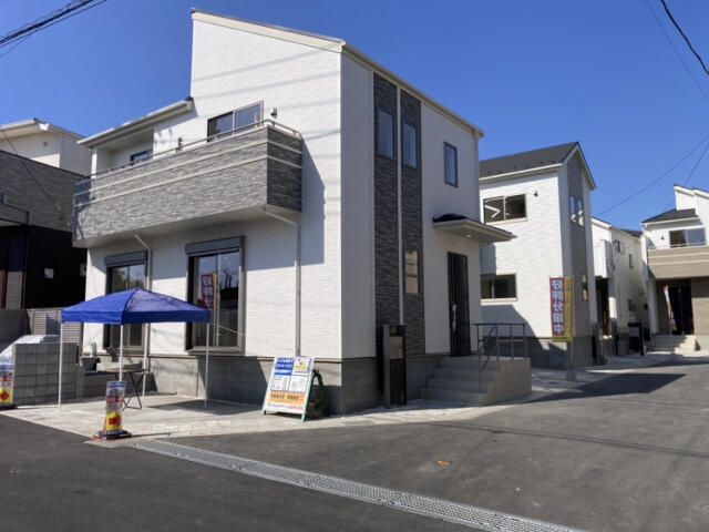 ブルーミングガーデン　松戸市上本郷４棟／１期３号棟の外観|★販売現地★2026.2.21撮影