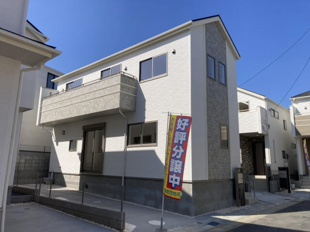 ブルーミングガーデン　松戸市上本郷４棟／１期３号棟の外観|★販売現地★2026.2.21撮影