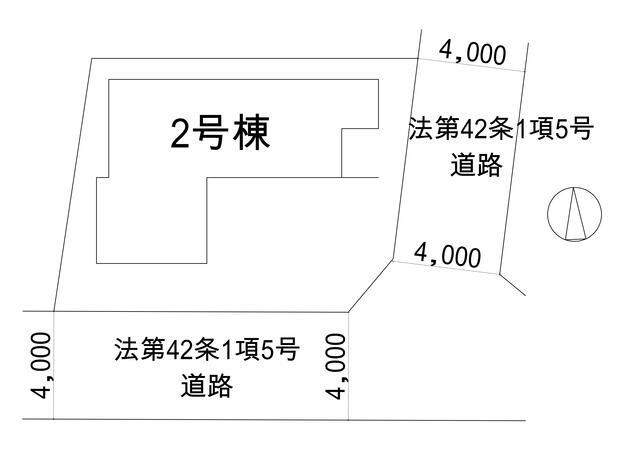 船橋大穴南５丁目　第１期の区画図
