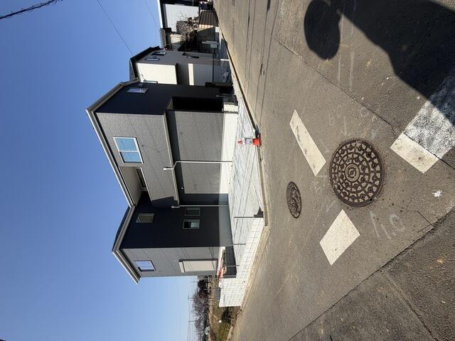 船橋大穴南５丁目　第１期の前面道路含む現地写真