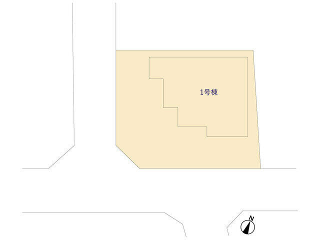４３３３鎌ヶ谷市初富１０期１棟の区画図