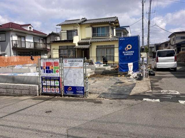 ブルーミングガーデン　柏市逆井４丁目２棟／１期１号棟の前面道路含む現地写真|★販売現地★2026.3.28撮影