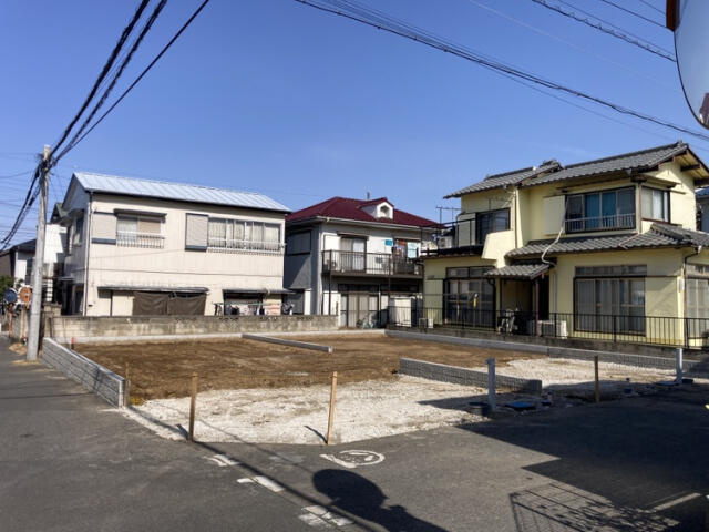 ブルーミングガーデン　柏市逆井４丁目２棟／１期１号棟の前面道路含む現地写真|★販売現地★2026.3.1撮影