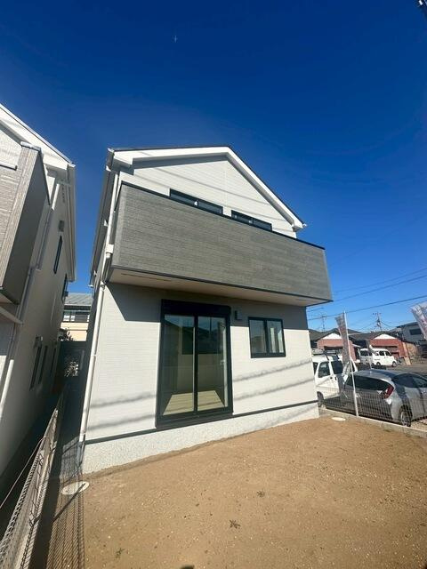 柏酒井根５丁目　第１期の前面道路含む現地写真