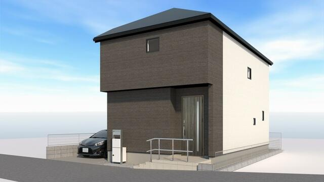 柏酒井根５丁目　第２期の外観パース