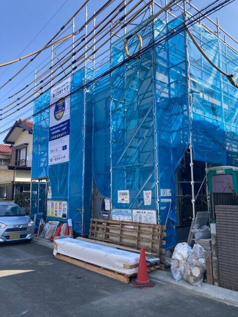 五香西２丁目の前面道路含む現地写真