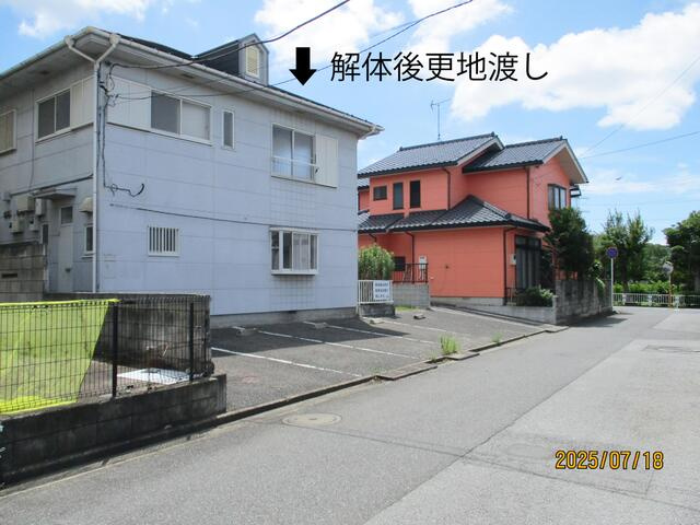 柏市北柏３丁目の売地の外観