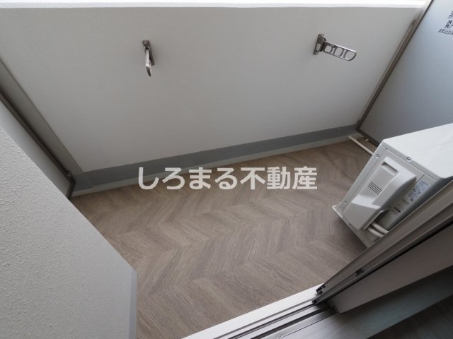 エスリードレジデンス　ザ・グラン大阪福島クラスのバルコニー