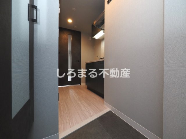 エスリードレジデンス　ザ・グラン大阪福島クラスの玄関