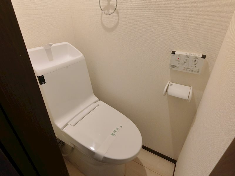 アルファ西日暮里のトイレ
