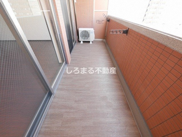 プレジオ海老江のバルコニー