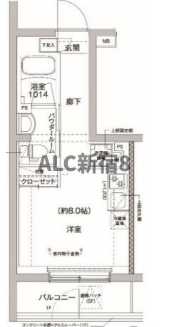 RELUXIA方南町Ⅱの間取り