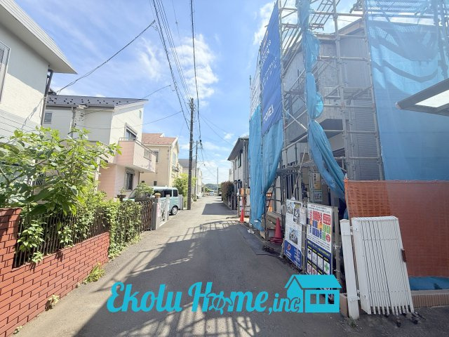 あきる野市雨間の前面道路含む現地写真|2026年6月撮影