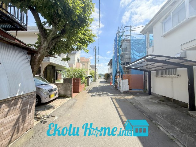 あきる野市雨間の前面道路含む現地写真|2026年6月撮影