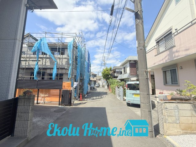 あきる野市雨間の前面道路含む現地写真|2026年6月撮影