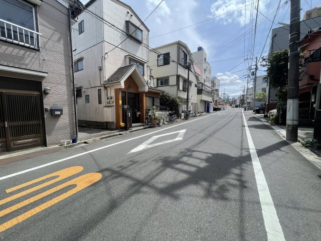 栄町　売地の前面道路含む現地写真