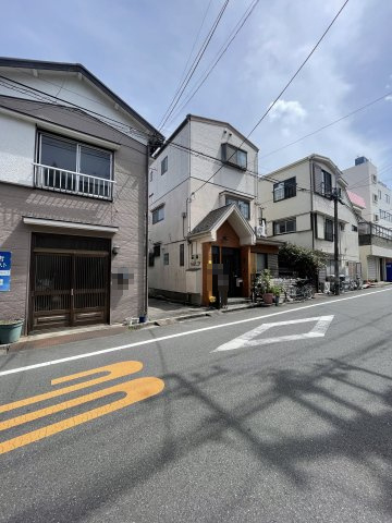 栄町　売地の前面道路含む現地写真