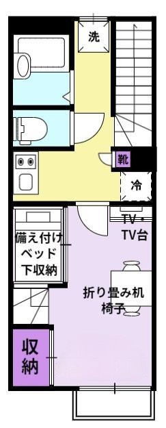 Reyの間取り