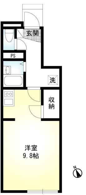エスタシオン大成の間取り