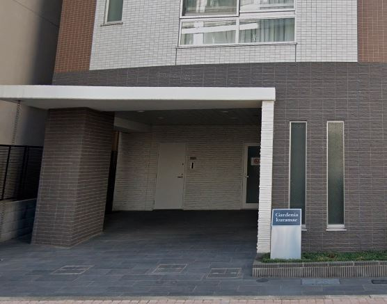 ガルデニア蔵前のエントランス