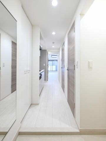 スカイコートグレース新宿中落合の玄関