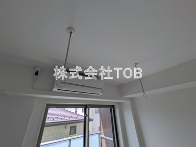 【設備】 | RELUXIA方南町Ⅱ | 室内物干し