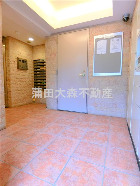 バレーヌ大森山王のエントランス|エントランス　オートロック