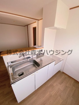 【キッチン】 | 　中村マンション | キッチンでお料理をお楽しみください