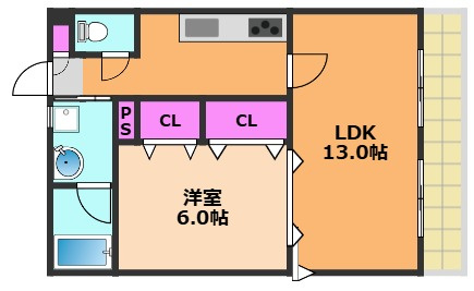 【間取り】 | シャルル日吉台