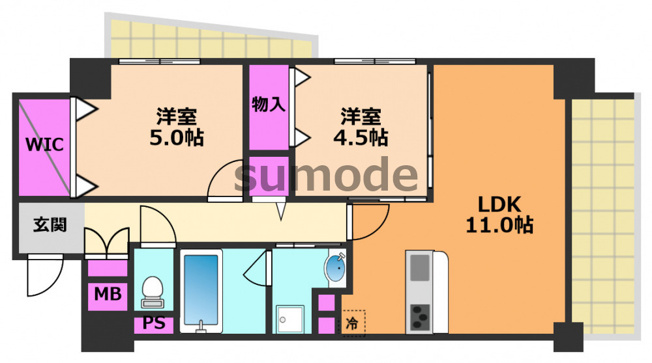 【間取り】 | クルアルガイノウエ