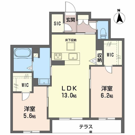 【間取り】 | シャーメゾン　バルーンフラワー