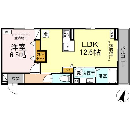 ザフィーア相南の間取り