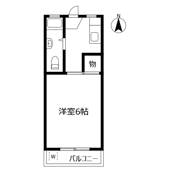 リベラルハイツの間取り