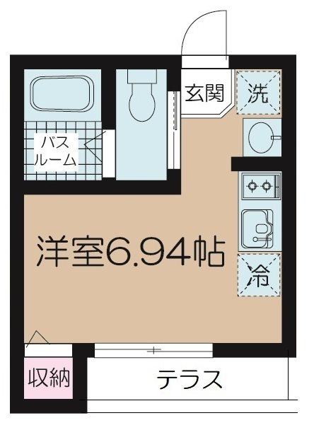 NSGATE下高井戸の間取り|間取りです。